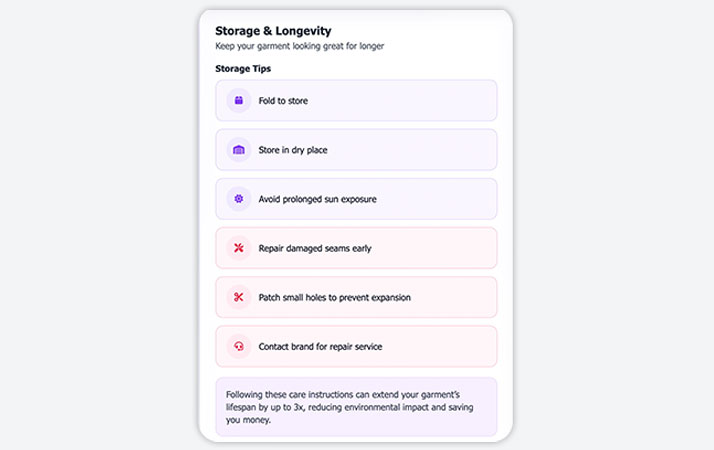 Storage & Longevity preview